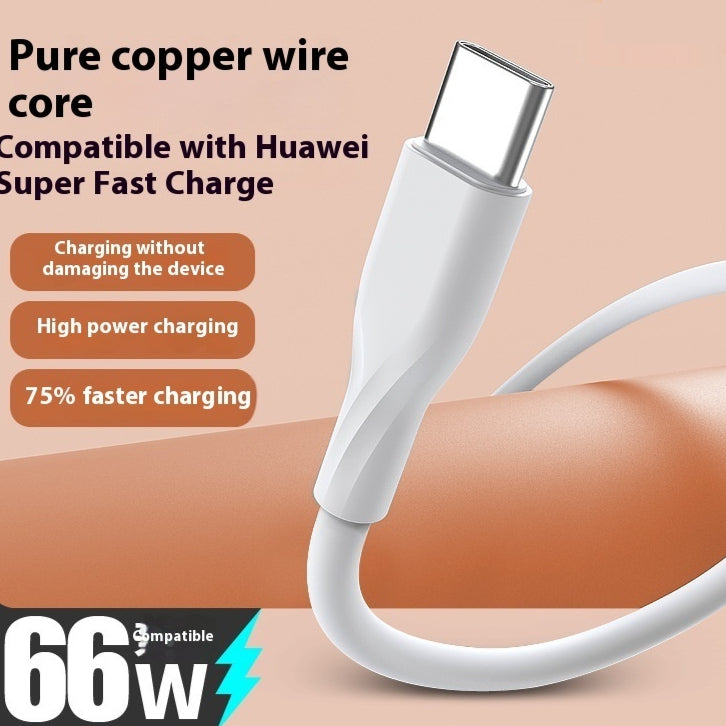 Câble USB Super Fast Charge Blanc