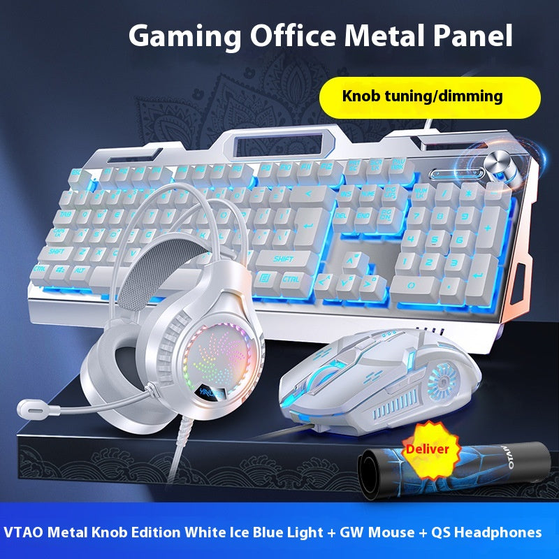 Silver Eagle V2G5 Sensation mécanique tête de souris de clavier en métal