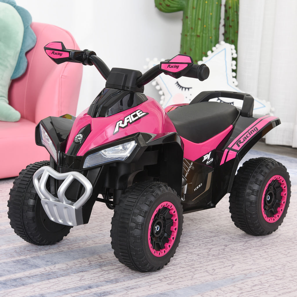 Petit-déjeuner Push Car Foot-to-Floor 4 Wheels Music Light pour les enfants 18-36 mois