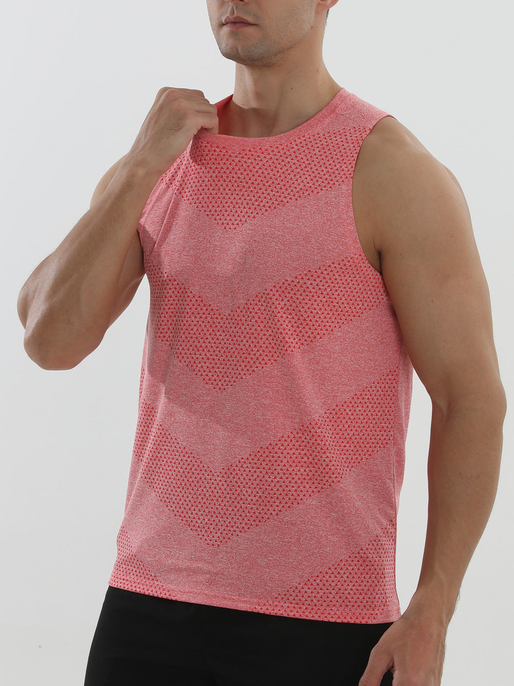 Sous-vêtement sans manches de sport de Veste de course pour hommes pour Marathons Piste et terrain