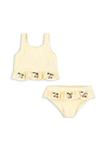 Maillot de bain à paillette cerise - Série de fruits mignons