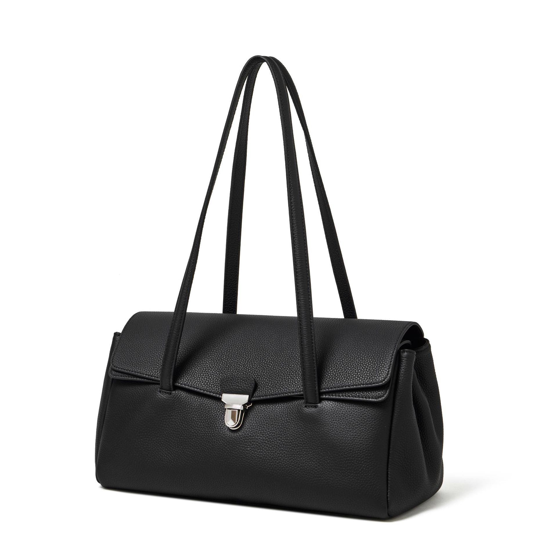 Sac Messenger en cuir de type Preppy