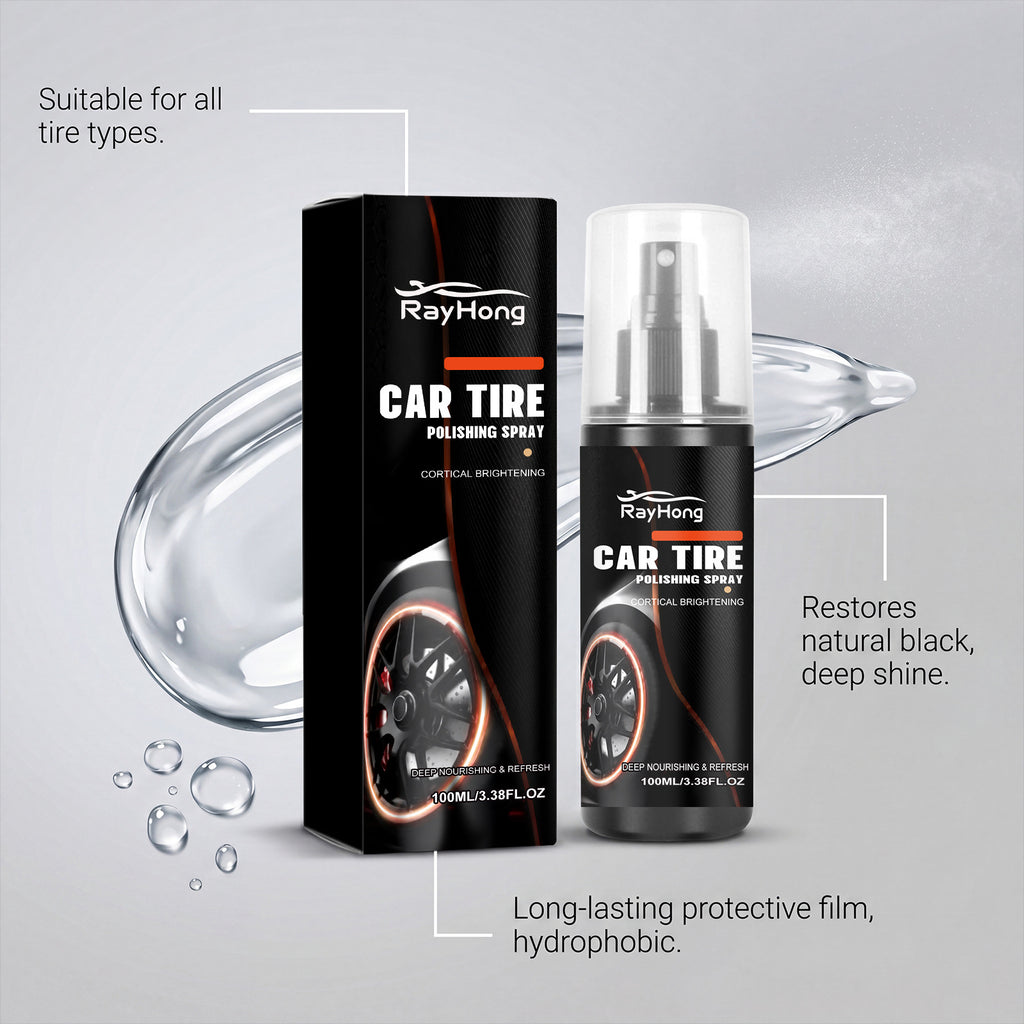 Vaporisateur de polissage des pneus automobiles
