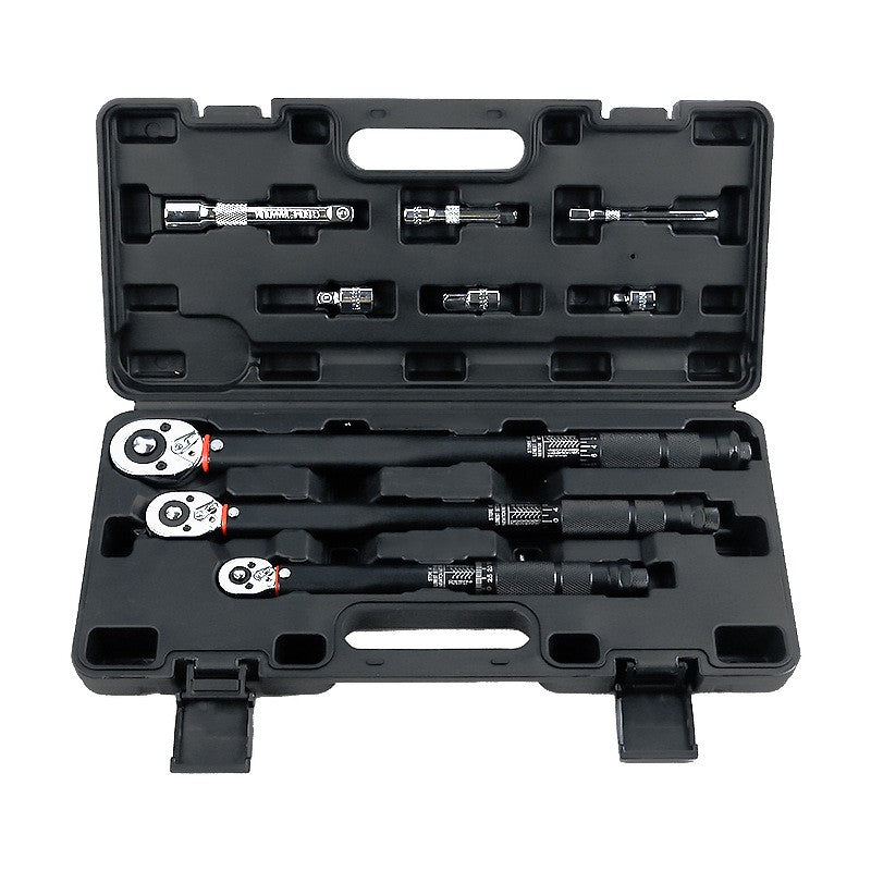 Ensemble de clé de 9 pièces 3-230Nm 1 4 3 8 1 2 Outils de garage calibrés