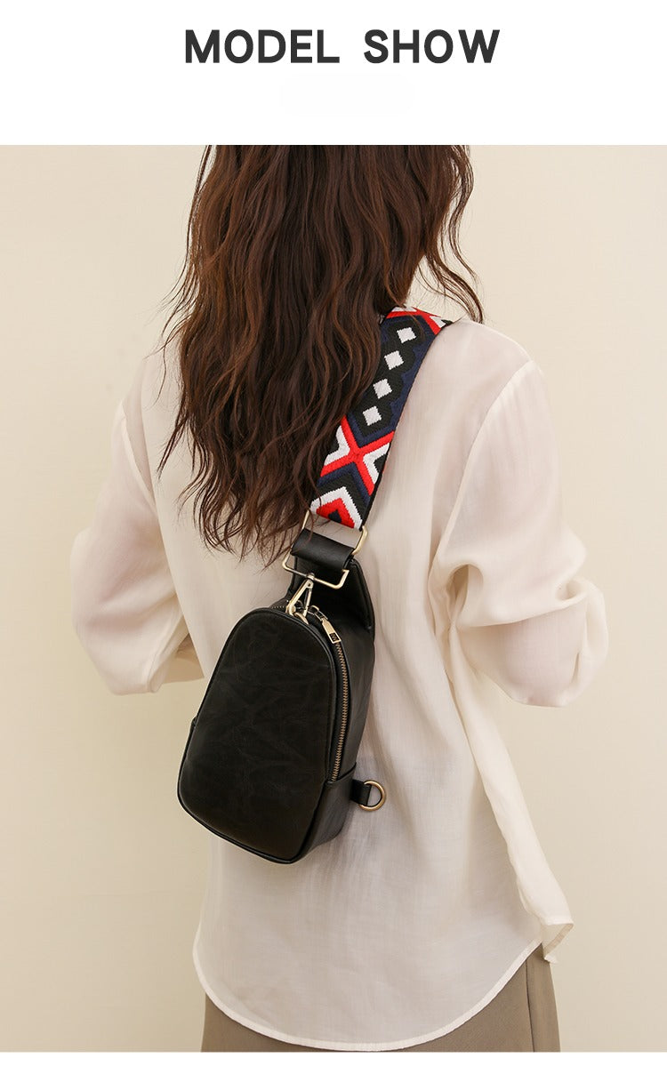 Only self-shot---Women's Chest Bag Sling Bag