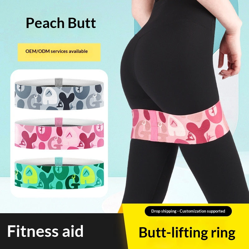 Bande élastique de fitness pour les belles fesses