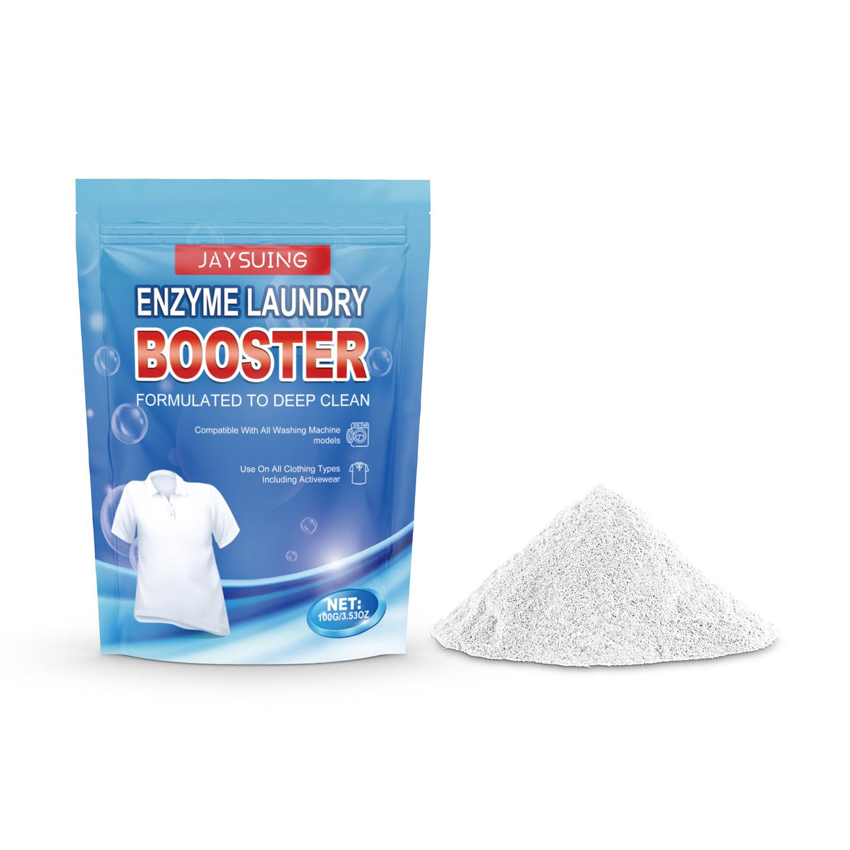JAYSUING Enzyme booster de blanchisserie poudre