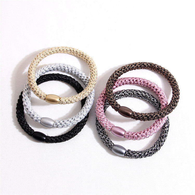 Accessoires Couverture en cuir épais Coiffure en caoutchouc durable