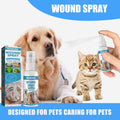 Spray naturel de la plaie pour les chats chiens soins de la peau coupes anti démangeaison allergies Inflammation Reli