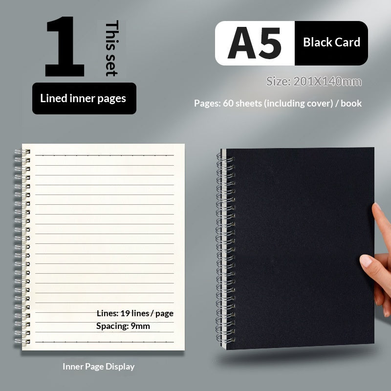 Simple carnet de notes papier A5 Kraft pour la pratique