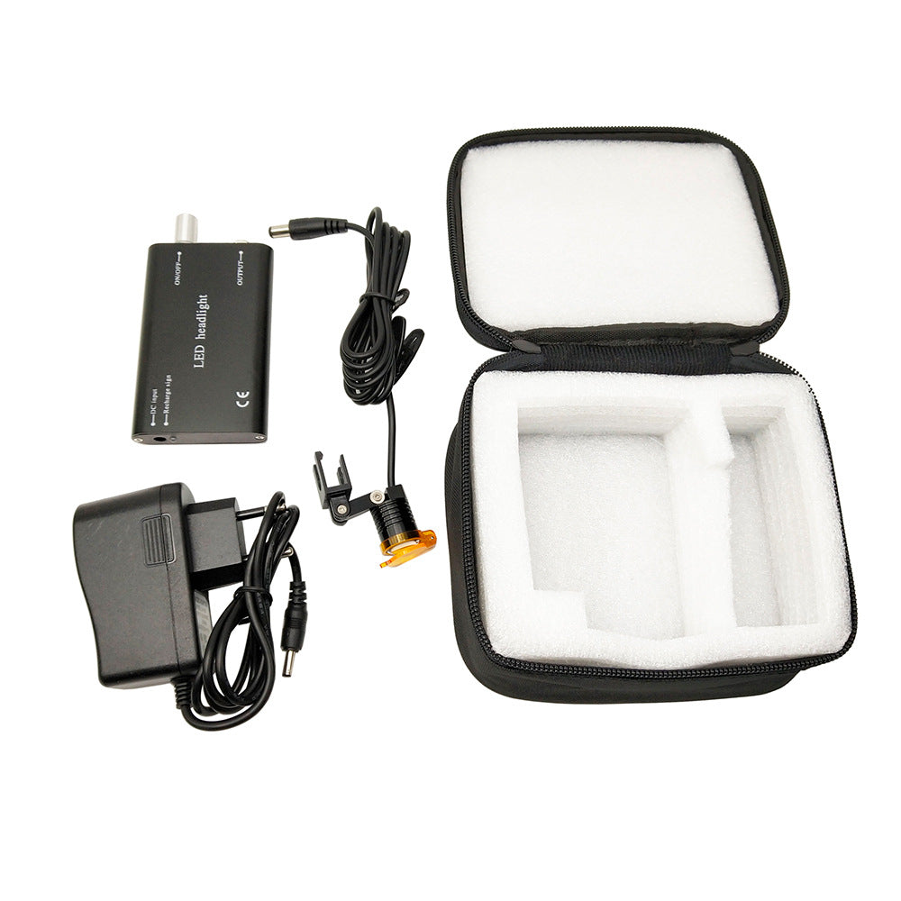 3W LED Clip-on phare dentaire avec filtre - Haute luminosité réglable lumière chirurgicale fo