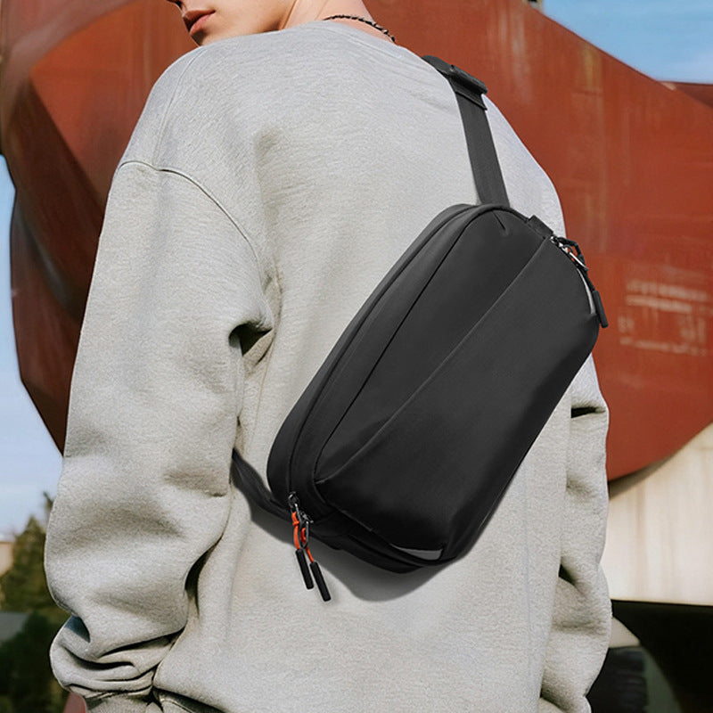 Sac de corps croisé pour hommes Sac d'épaule premium Casual Commuter