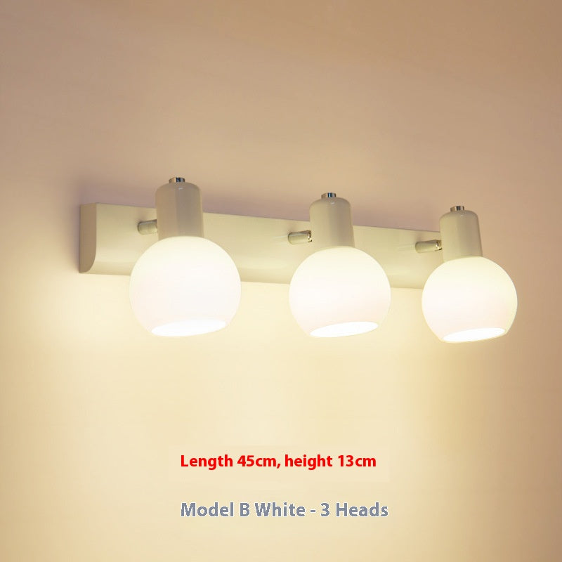 Lavabo American simple lampe murale miroir lampe avant salle de bains
