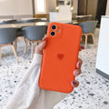 Cas de téléphone portable gelé au cœur liquide