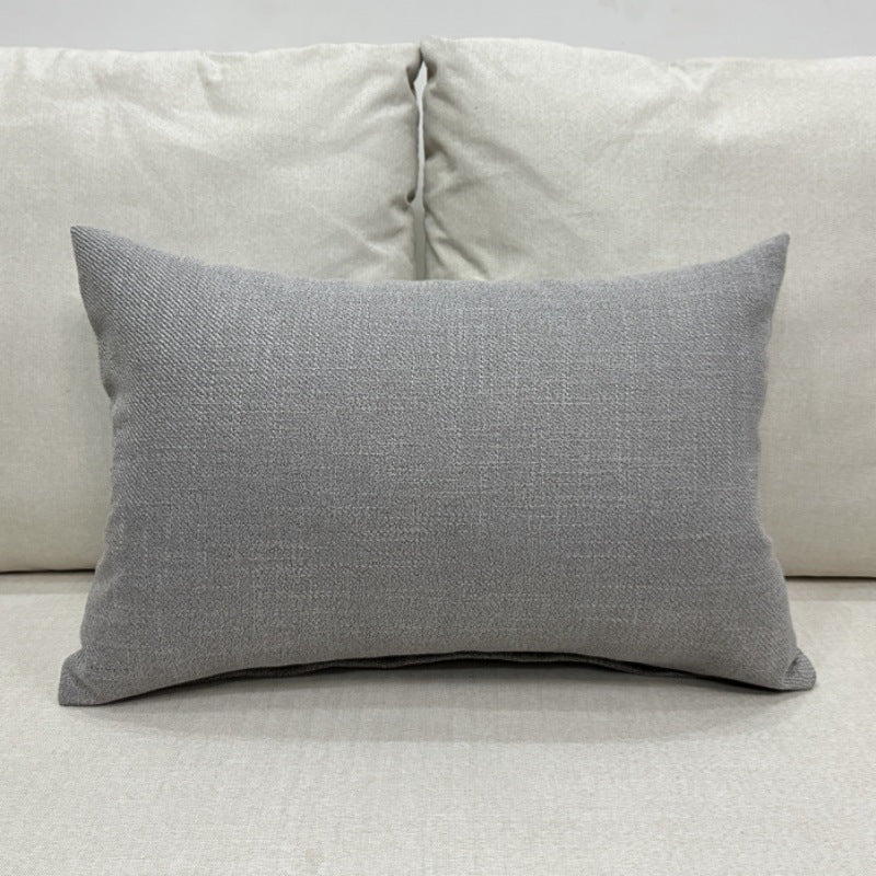 Coussin pour oreillers de bureau en couleur unie