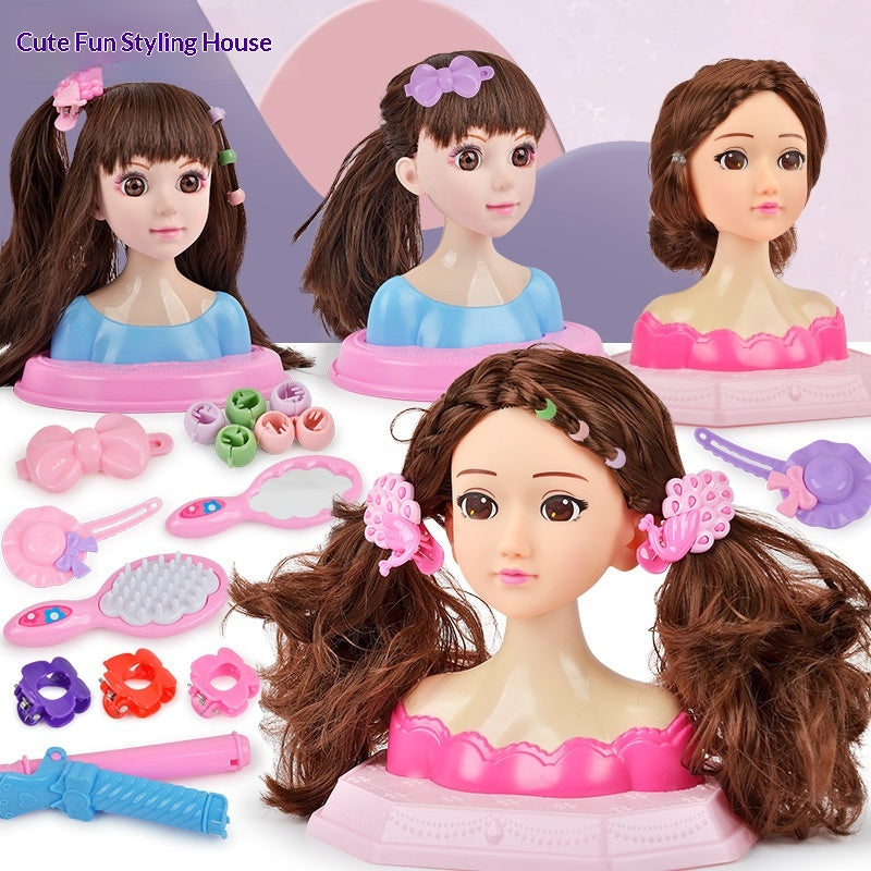 Jouet de tressage de cheveux pour les filles Princesse