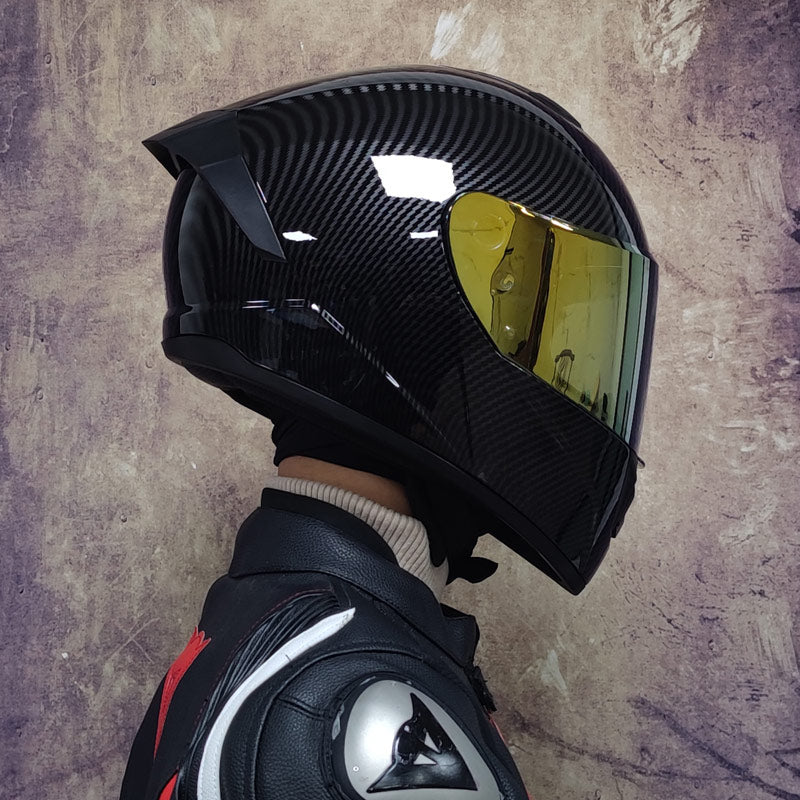 Personnalisé Street Car Racing Femmes quatre saisons Casque complet