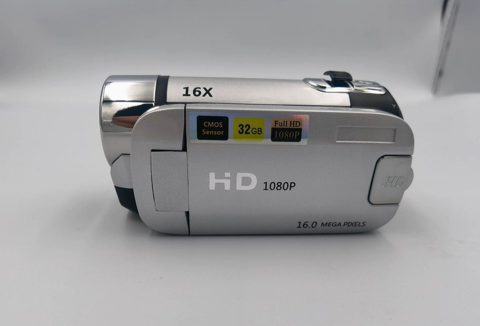 1080p Caméra cadeau pour enfants 16 millions de Pixels Caméra numérique HD