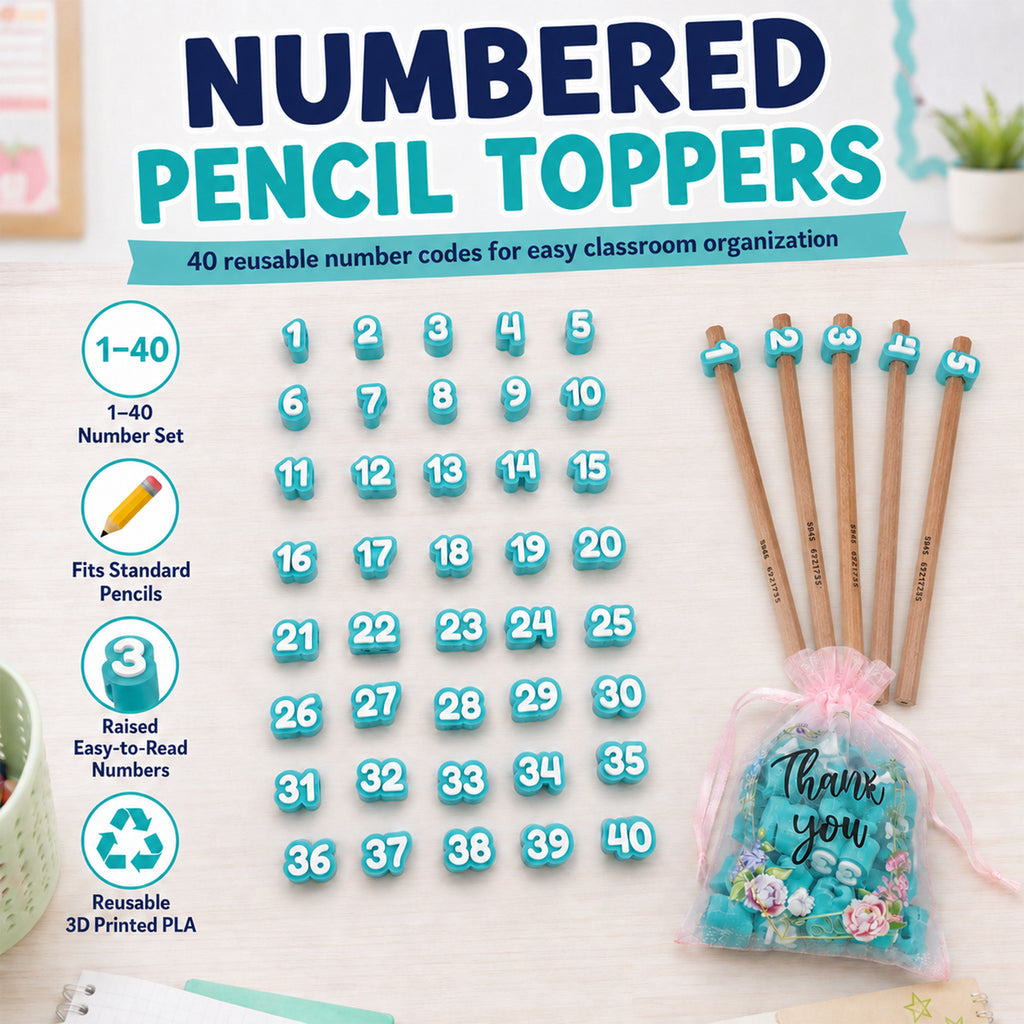 Crayon numéroté 40PCS