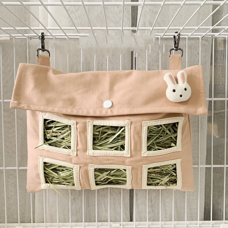 Lapin Grande Capacité Toile Paille Sac