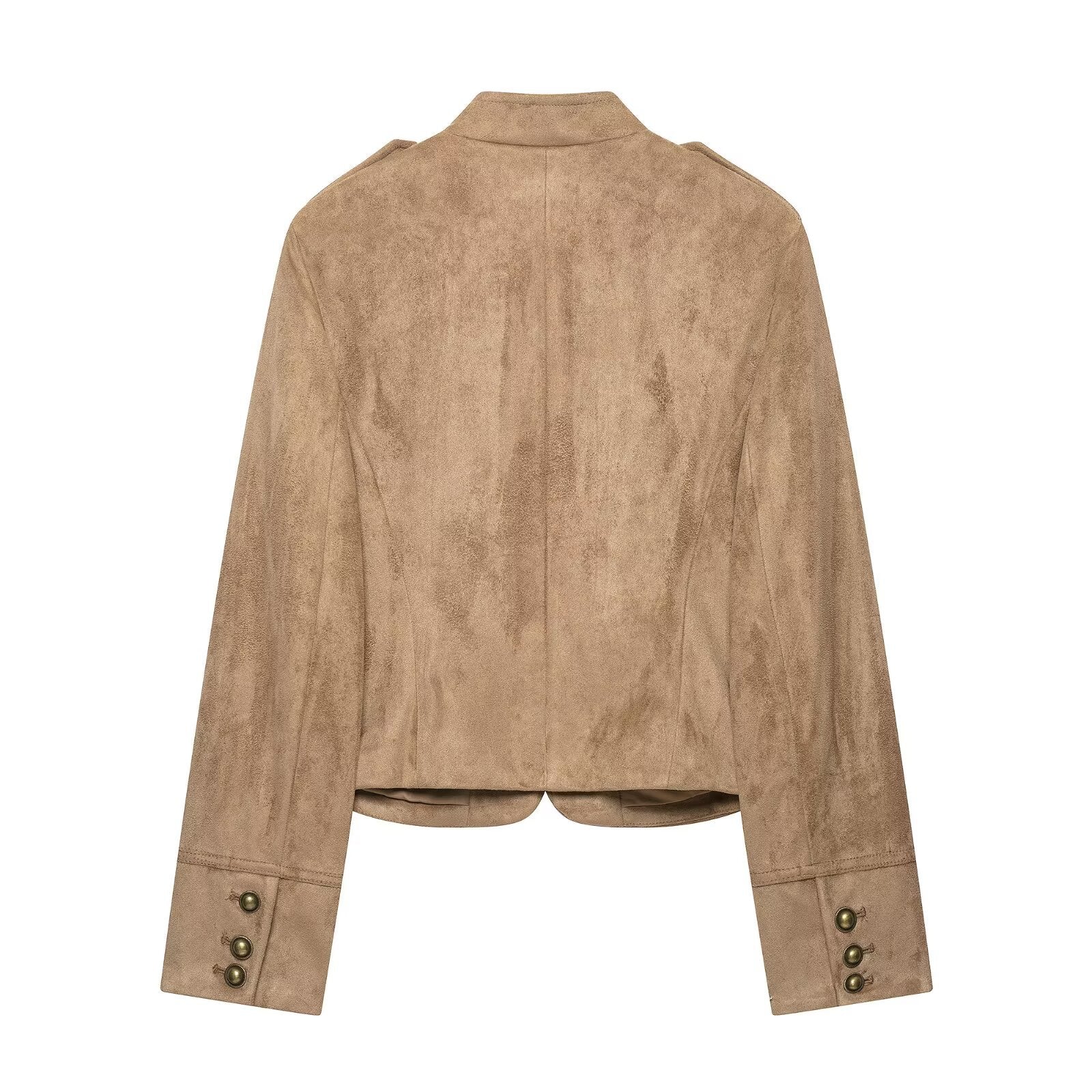 Veste stylish Stand-Collar avec plusieurs boutons