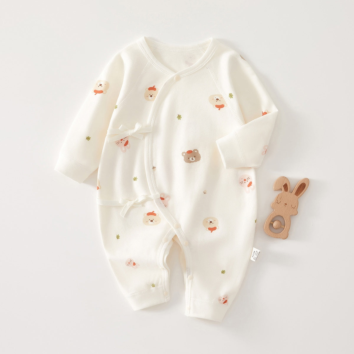 Nouveau-né Cotton Monk Suit Mois Nouveau-né Bébé Onesie