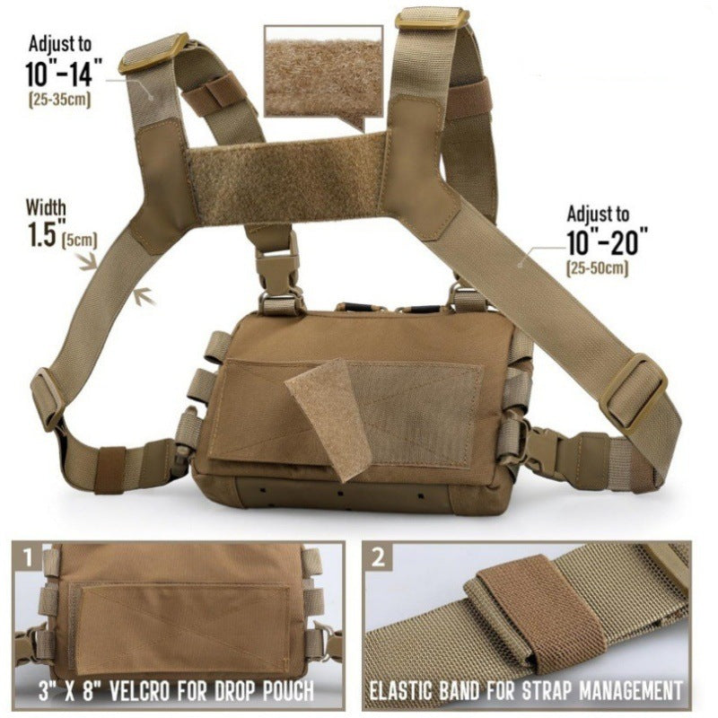 Sac Veste Tactics Outdoor Homme