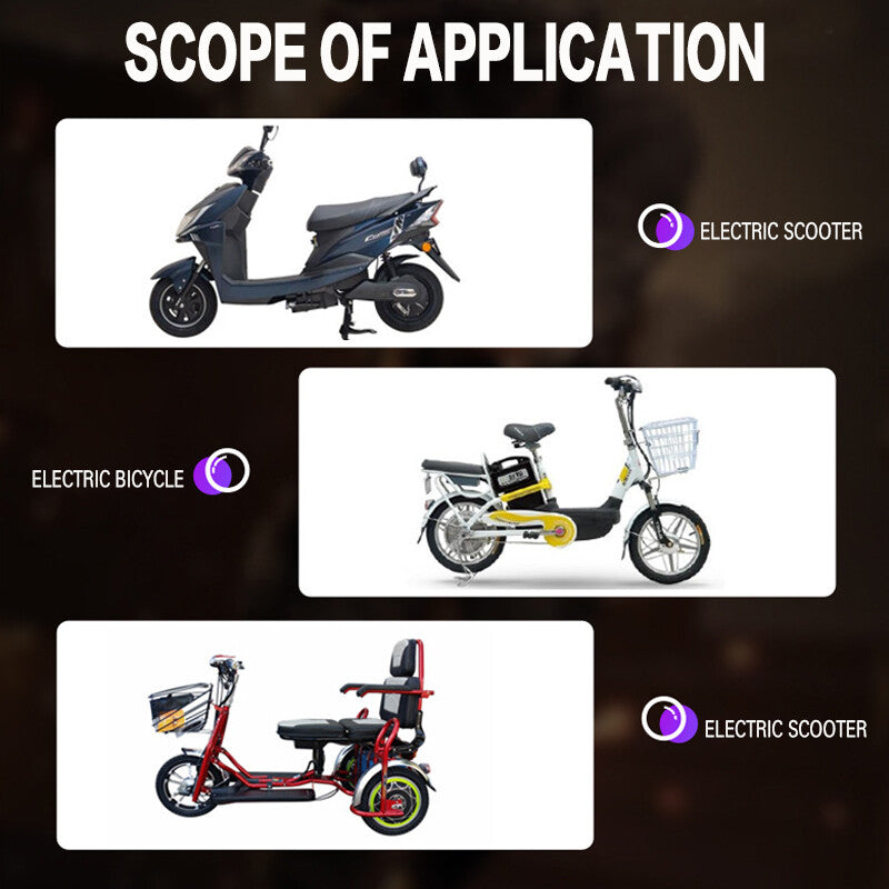 36V 48V 350W Contrôleur de vitesse moteur sans brosse pour Scooter électrique E-Bike
