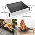 Lit de chien surélevé imperméable avec pieds antidérapants