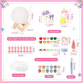 Kit de bricolage avec mini champignons et décorations de licorne - Couleurs vives