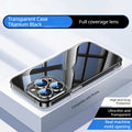 Cas de téléphone transparent ultra-mince sans glissement
