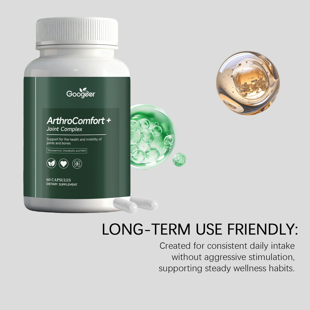 Soin doux pour les articulations du corps Capsules