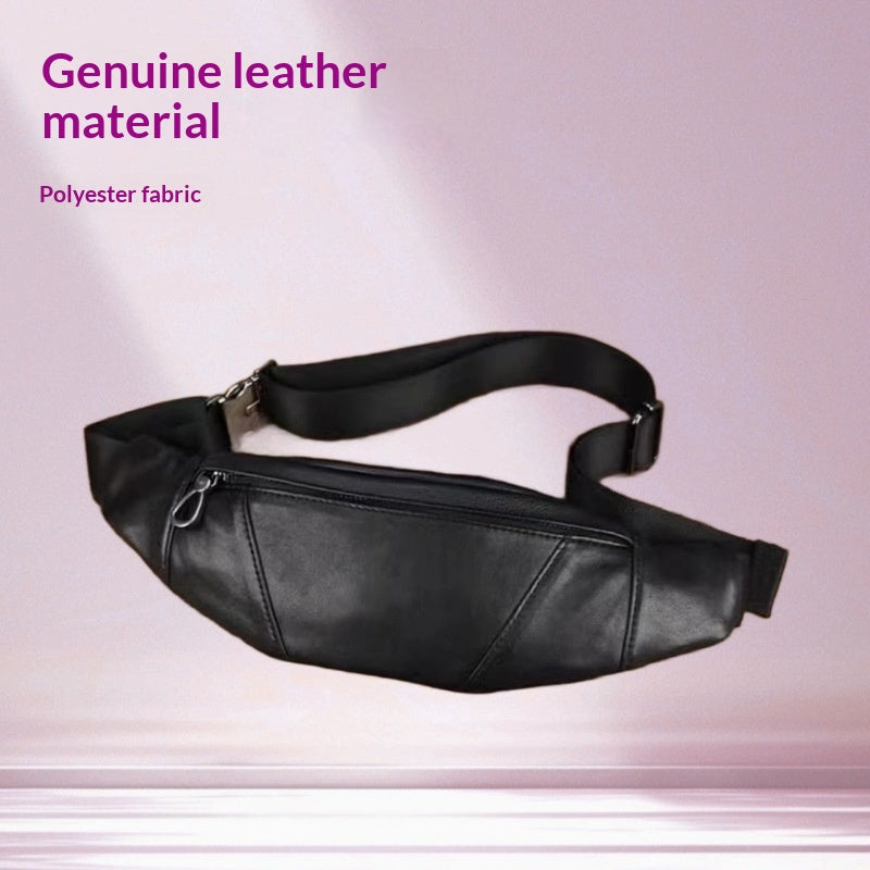 Sac de voyage occasionnel en cuir multifonctionnel pour hommes
