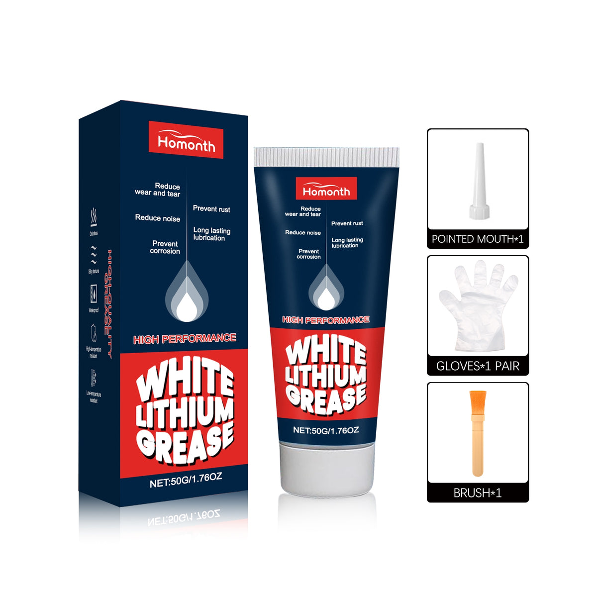 Graisse de lithium blanc