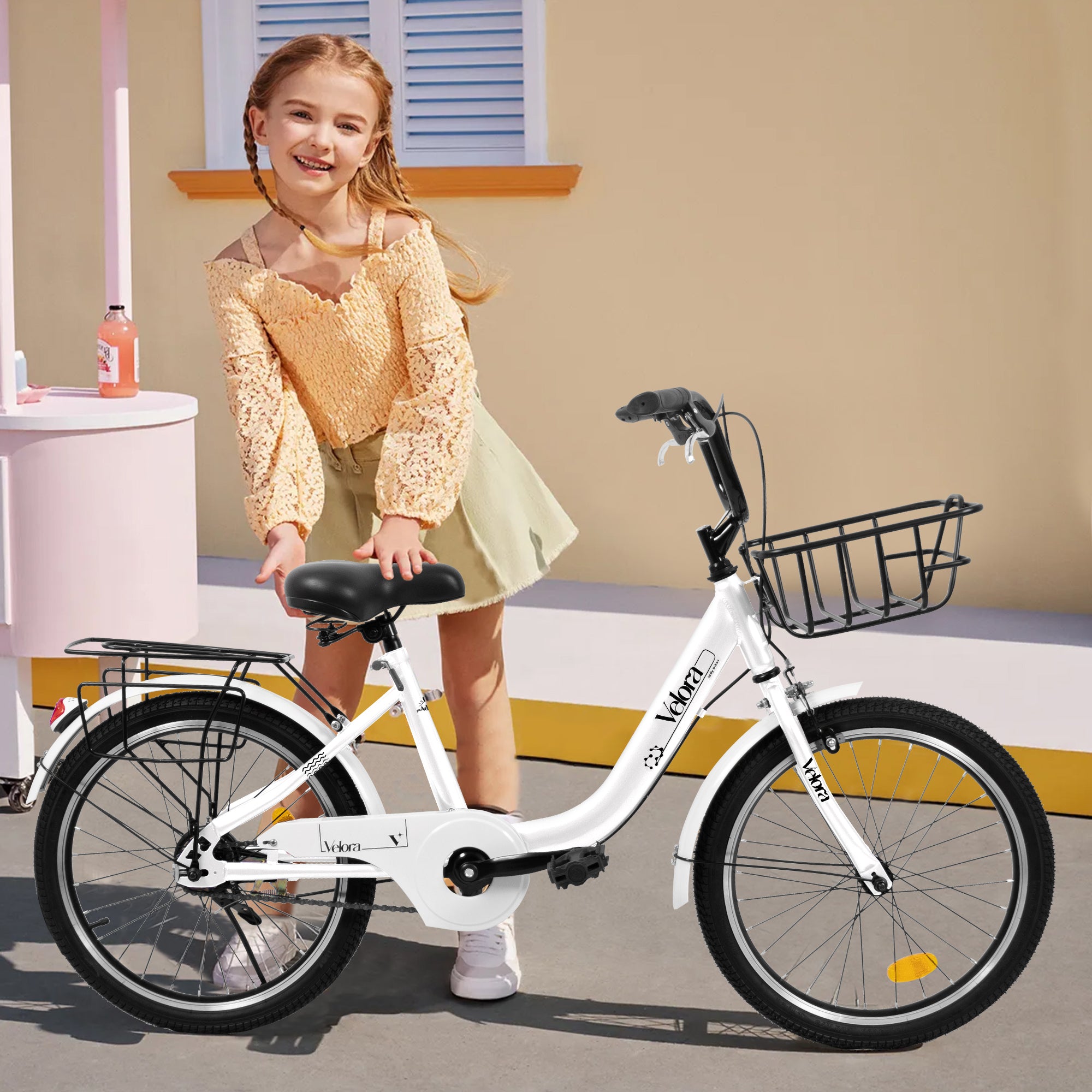 A20182 Vélo enfant de 20 pouces pour garçons et filles