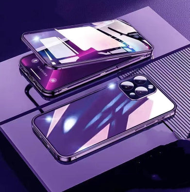 Boîtier de téléphone mobile Verre magnétique double face