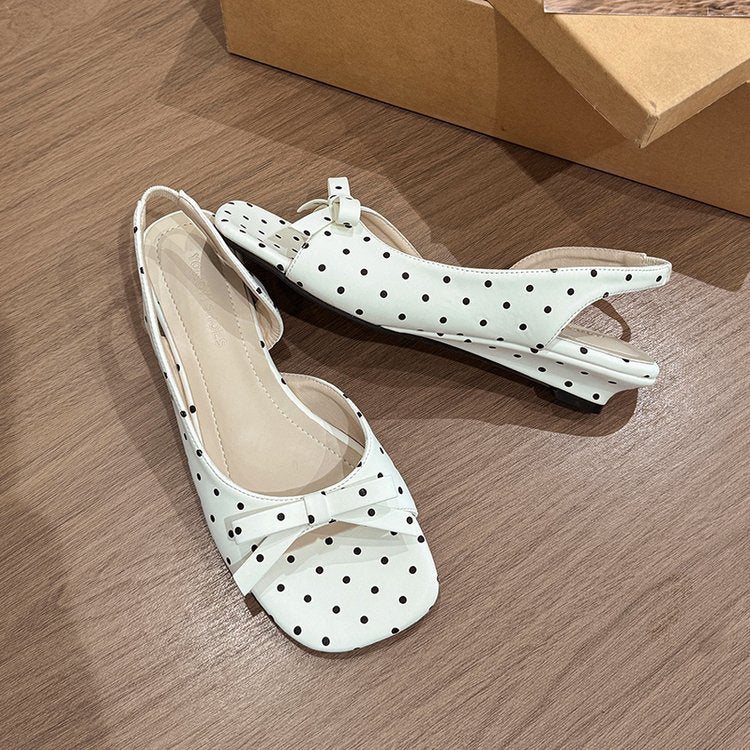 Sandales Françaises Vintage Wedge