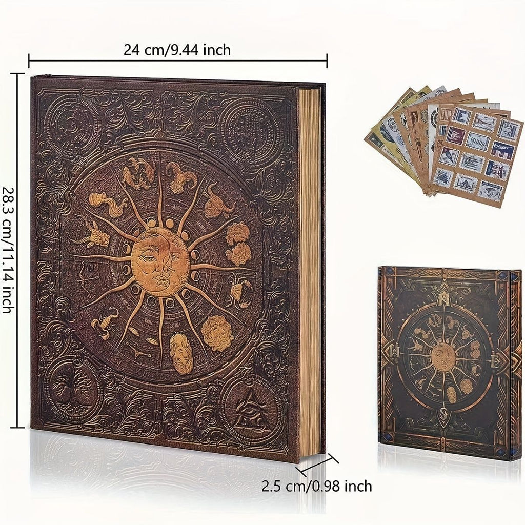 132 P Age Photo Album Our Adventure Book DIY Handmade Scrapbook Retro Album Anniversary Co