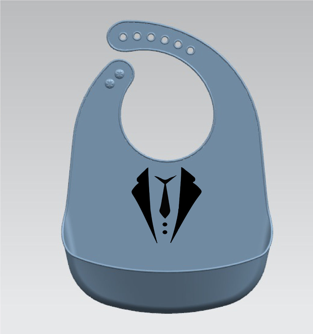 Bébé dessin animé créatif imprimé silicone Bib