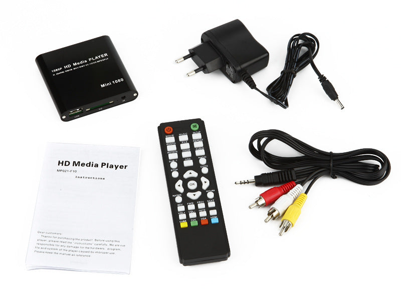 1080PFullHDMediaPlayer-SDUSBHDD-HDMILecteur haute définition