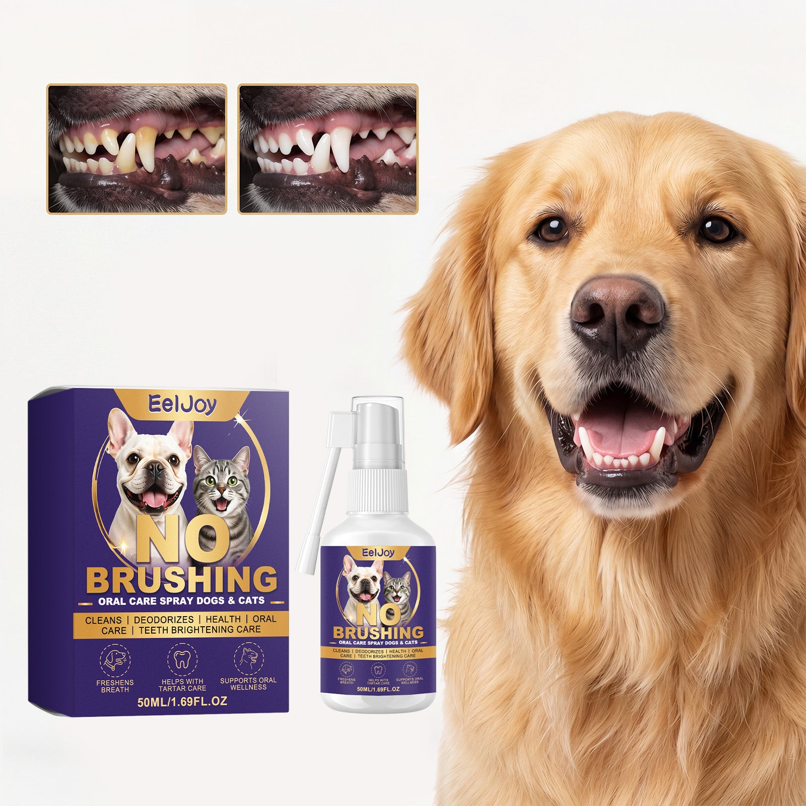 Vaporisateur de nettoyage pour chiens et chats