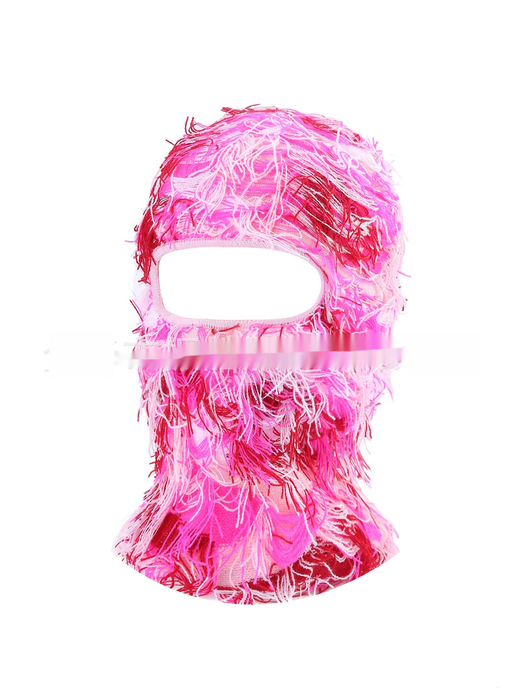 Colorful High Street Hip Hop Street Personnalité Chapeau de tricot Chapeau de masque chaud unisexe