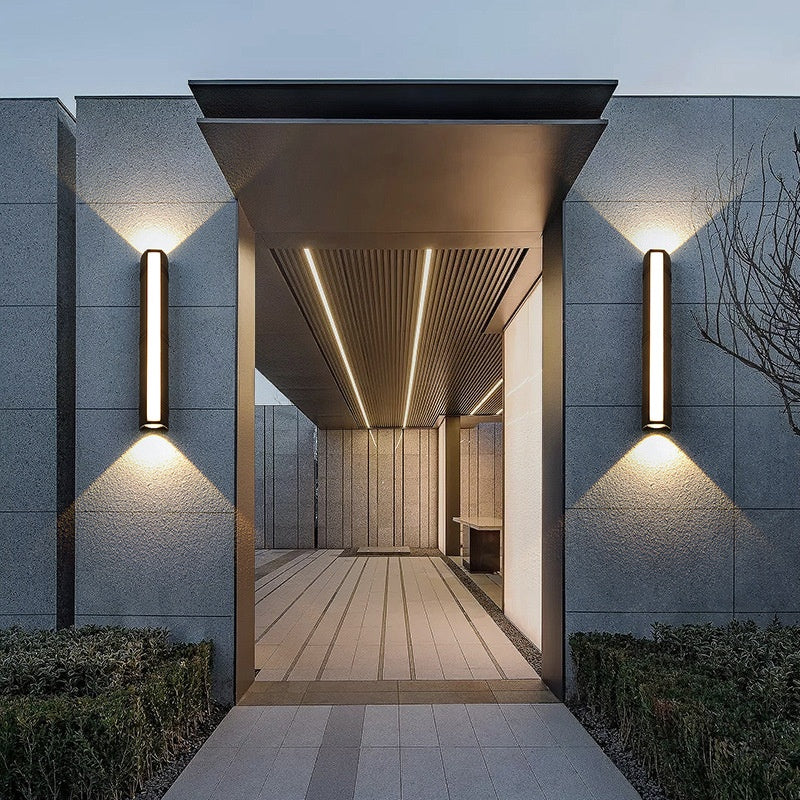 Moderne simple étanche Cour Cour Aisle porte Balcon lampe murale extérieure