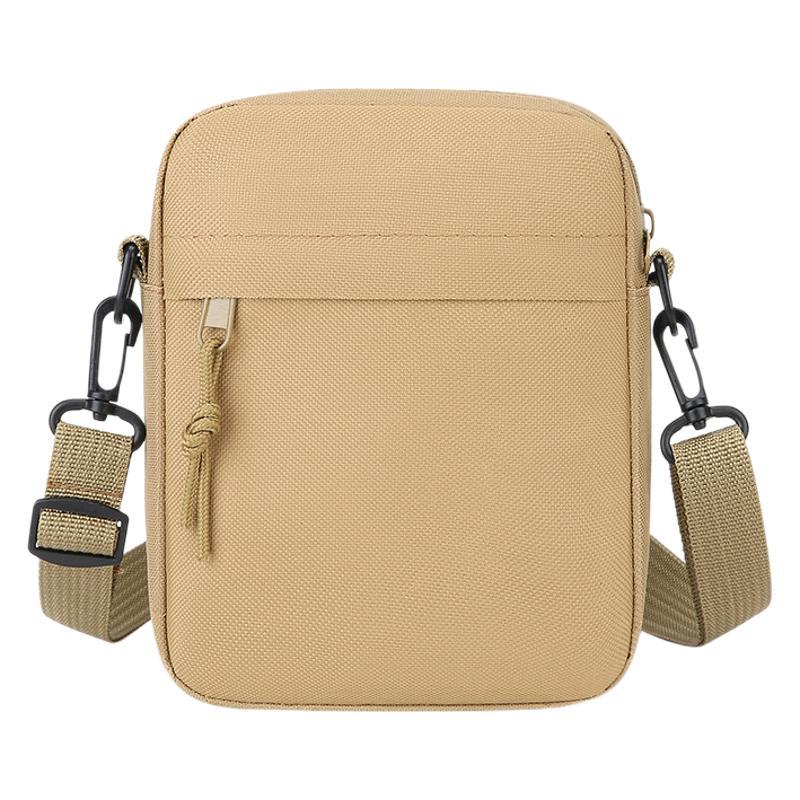 Sac simple pour homme couleur unie mono-épaule Mini Casual