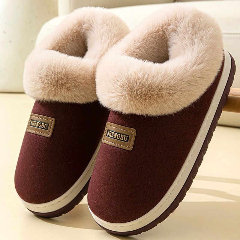 Femmes Chaussures de coton avec fourrure Lining Fallwinter Style