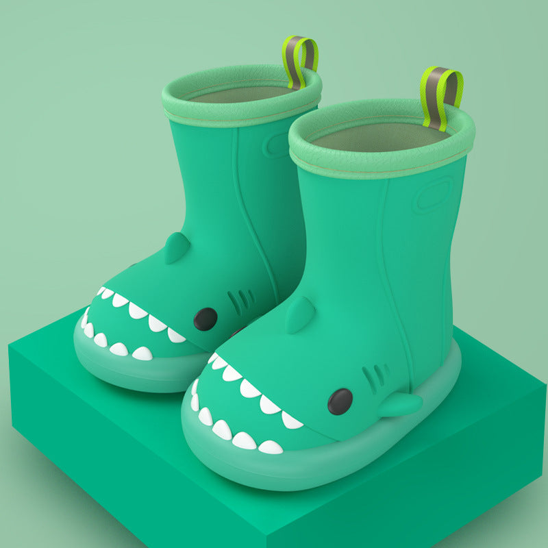 Chaussures de requin Bottes de pluie pour enfants