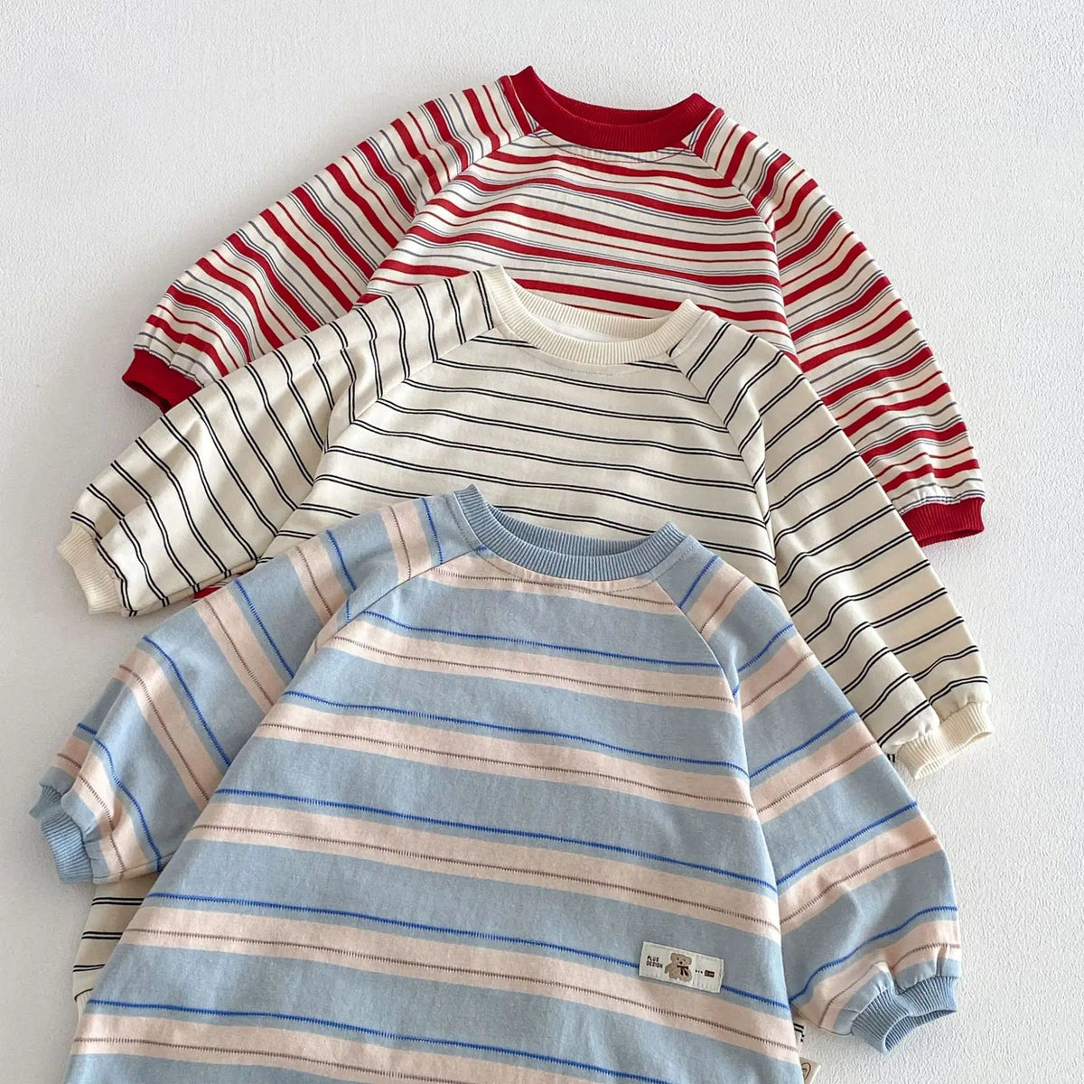Instagram Nouveau-né bébé garçon style rayé d'été