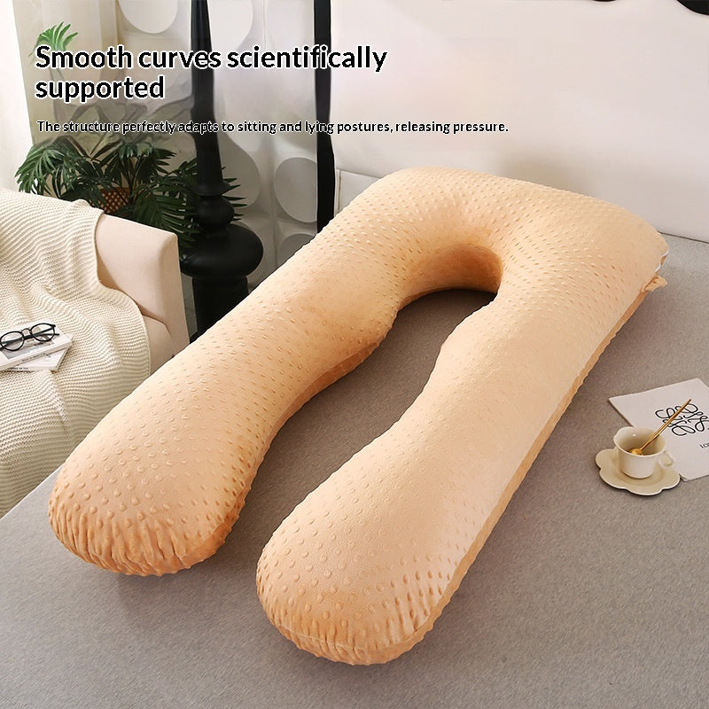 Oreiller de maternité en forme de haricot en U