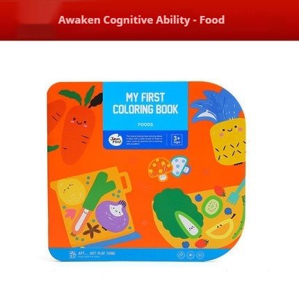 Livre de Coloration Cognitive Doodle pour Enfants