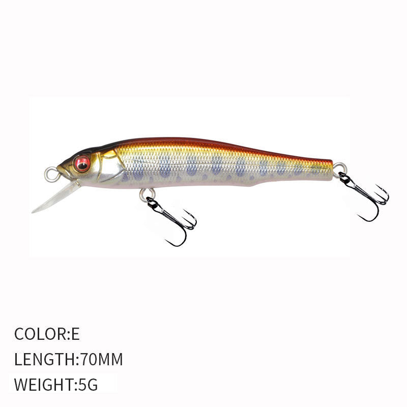 Submergé Mino Dummy Bait Horse Mouth Up